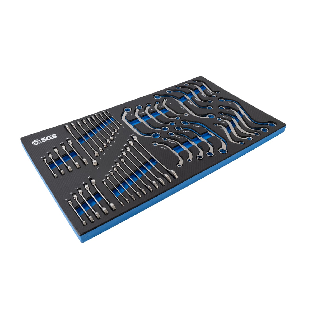 SGS 50pc Combination Spanner Set | Foam Insert